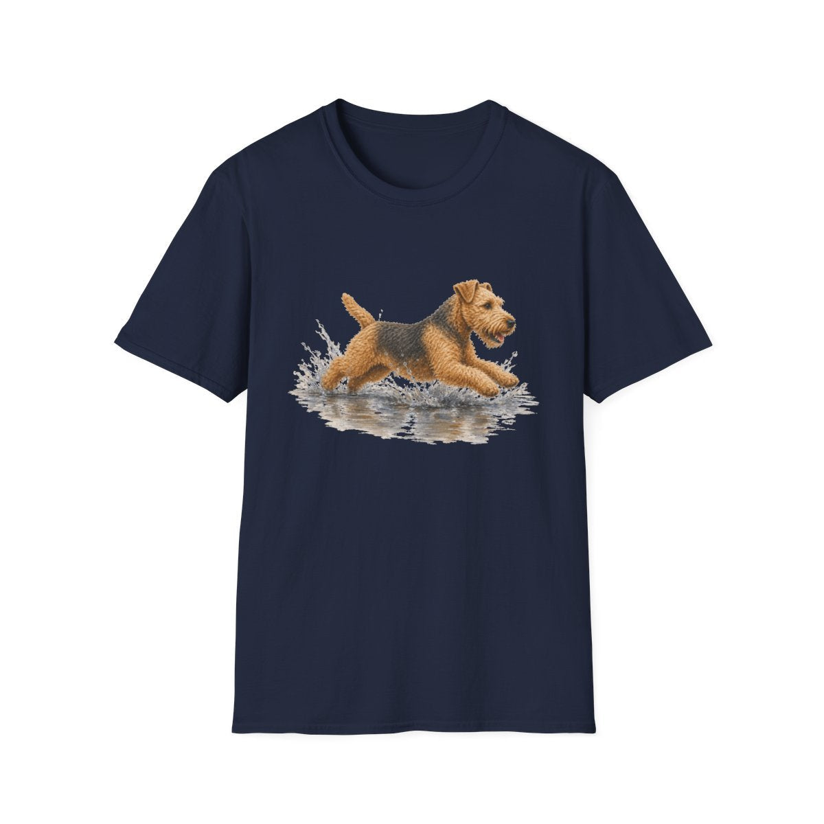 No Puddle Left Behind Lakeland Terrier Tee