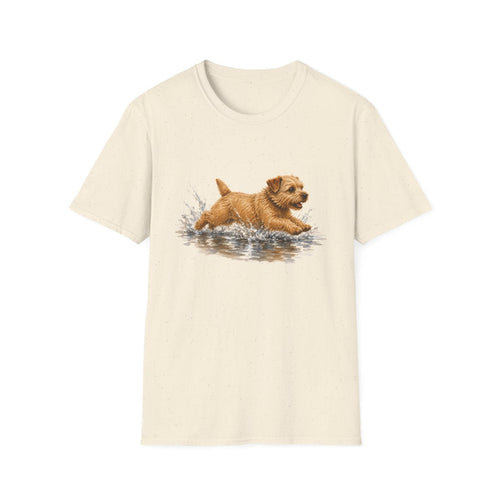 No Puddle Left Behind Norfolk Terrier Tee