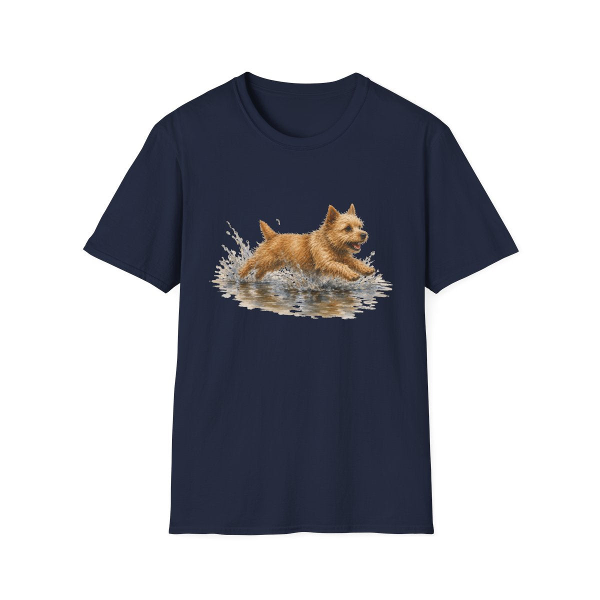 No Puddle Left Behind Norwich Terrier Tee
