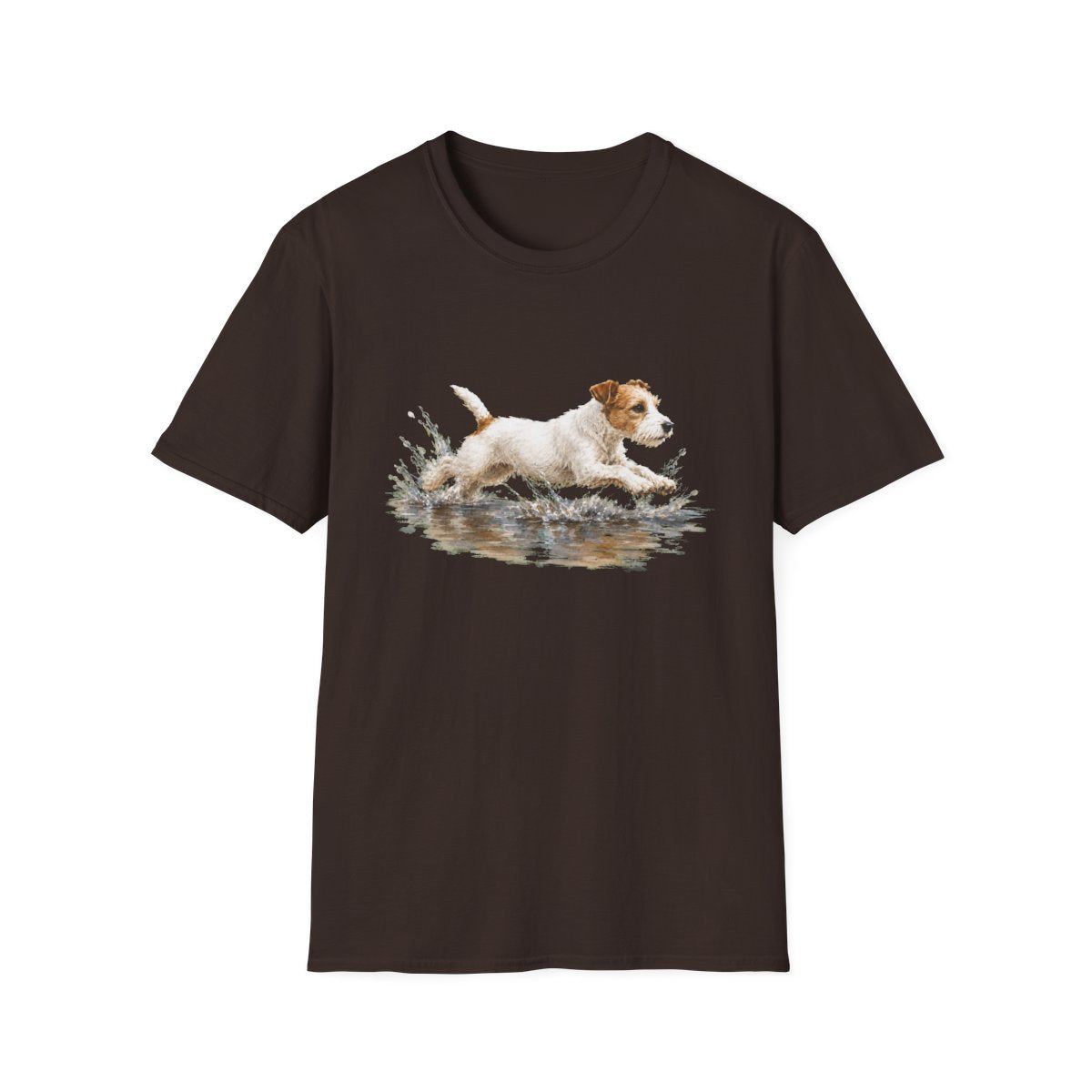 No Puddle Left Behind Parson Russell Terrier Tee