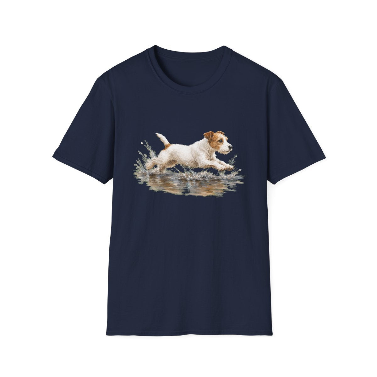 No Puddle Left Behind Parson Russell Terrier Tee