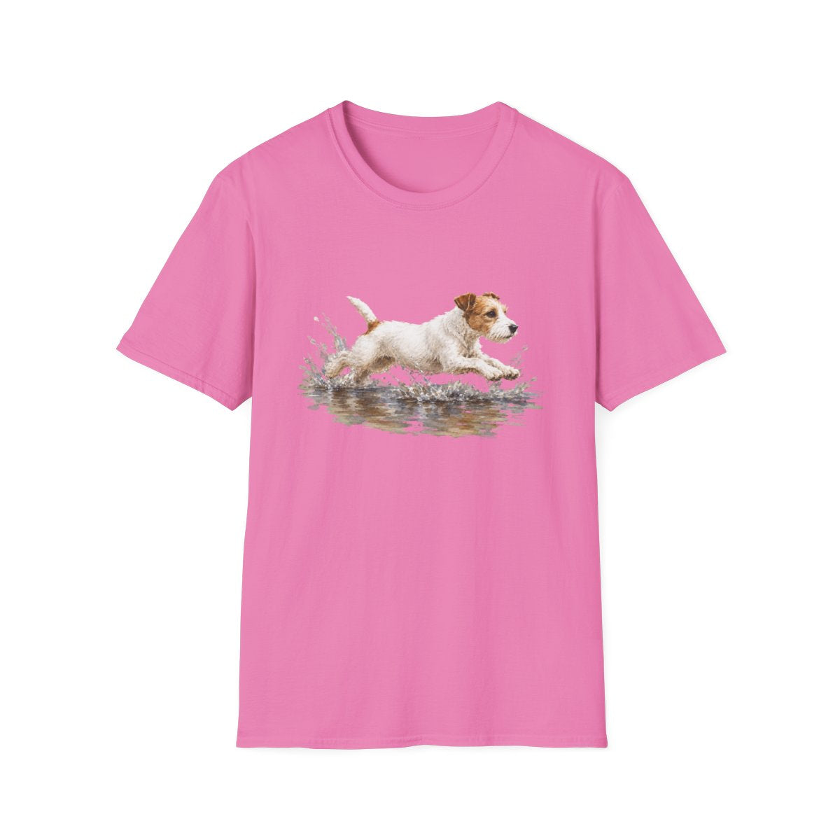 No Puddle Left Behind Parson Russell Terrier Tee