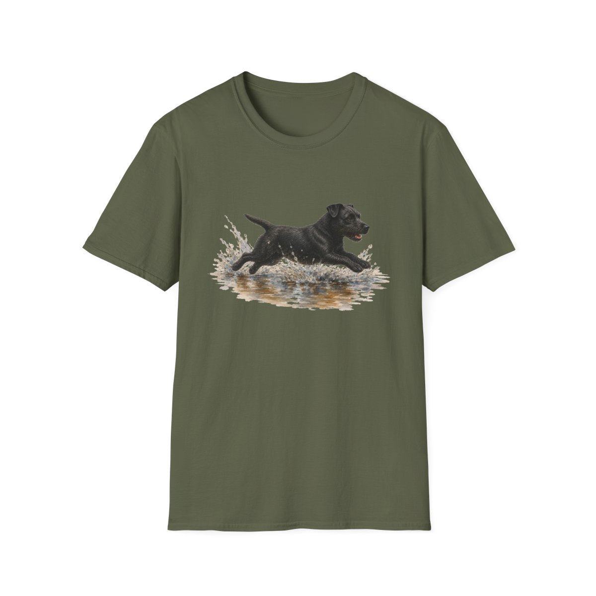 No Puddle Left Behind Patterdale Terrier Tee