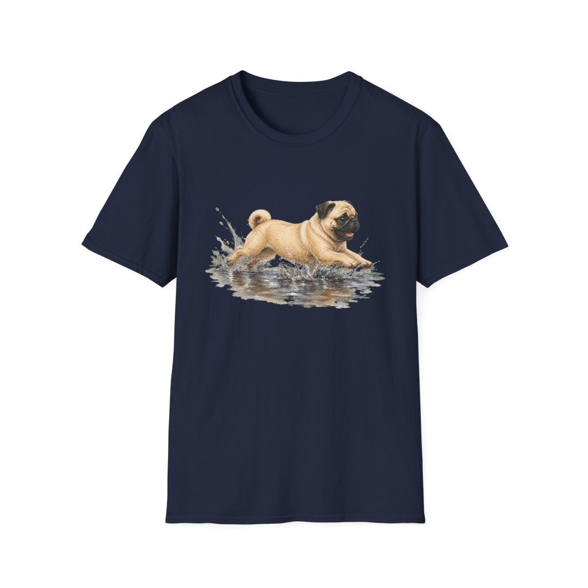 No Puddle Left Behind Pug Tee