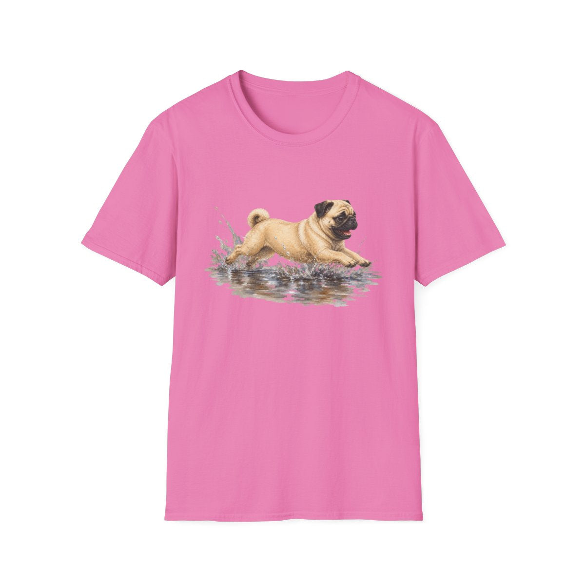 No Puddle Left Behind Pug Tee