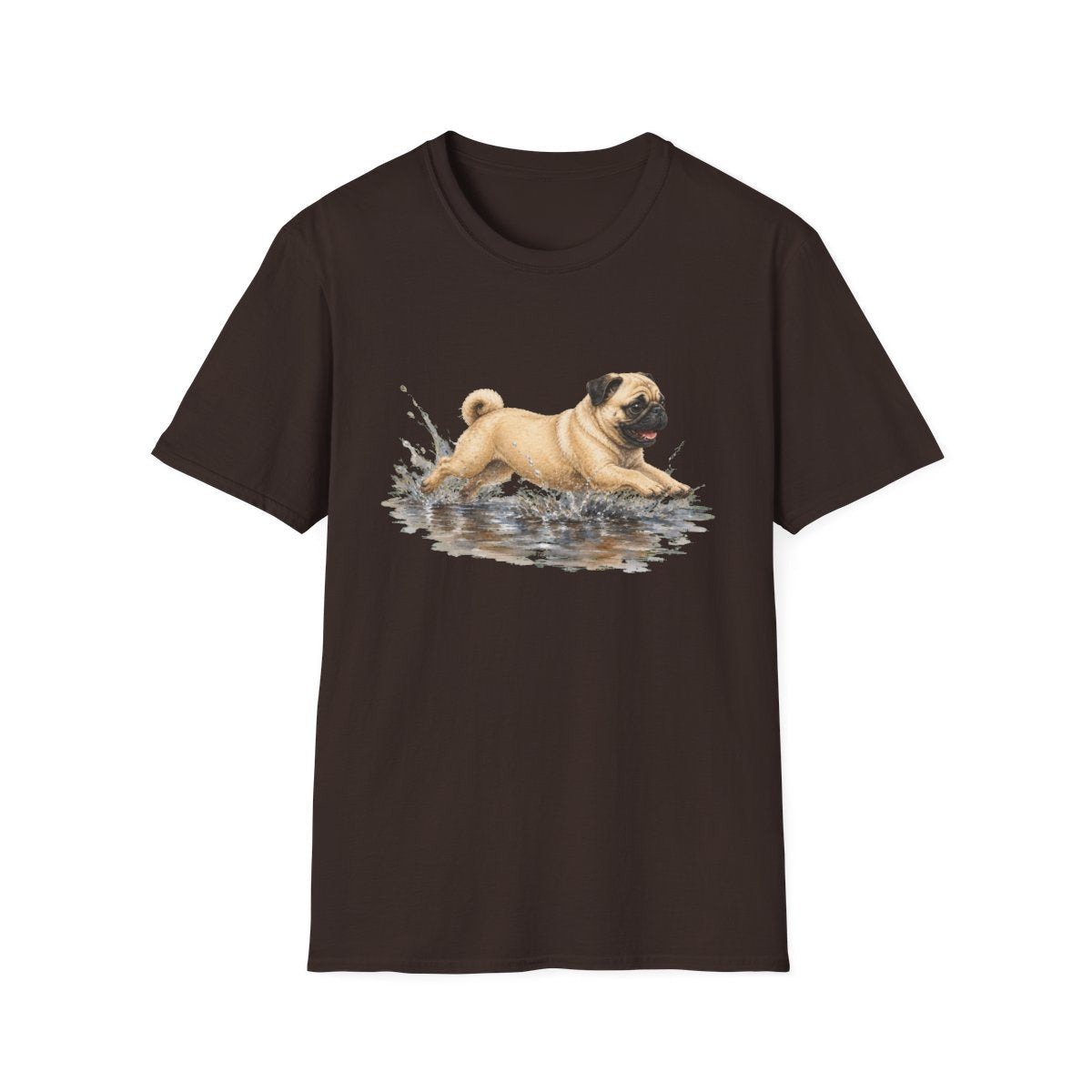 No Puddle Left Behind Pug Tee