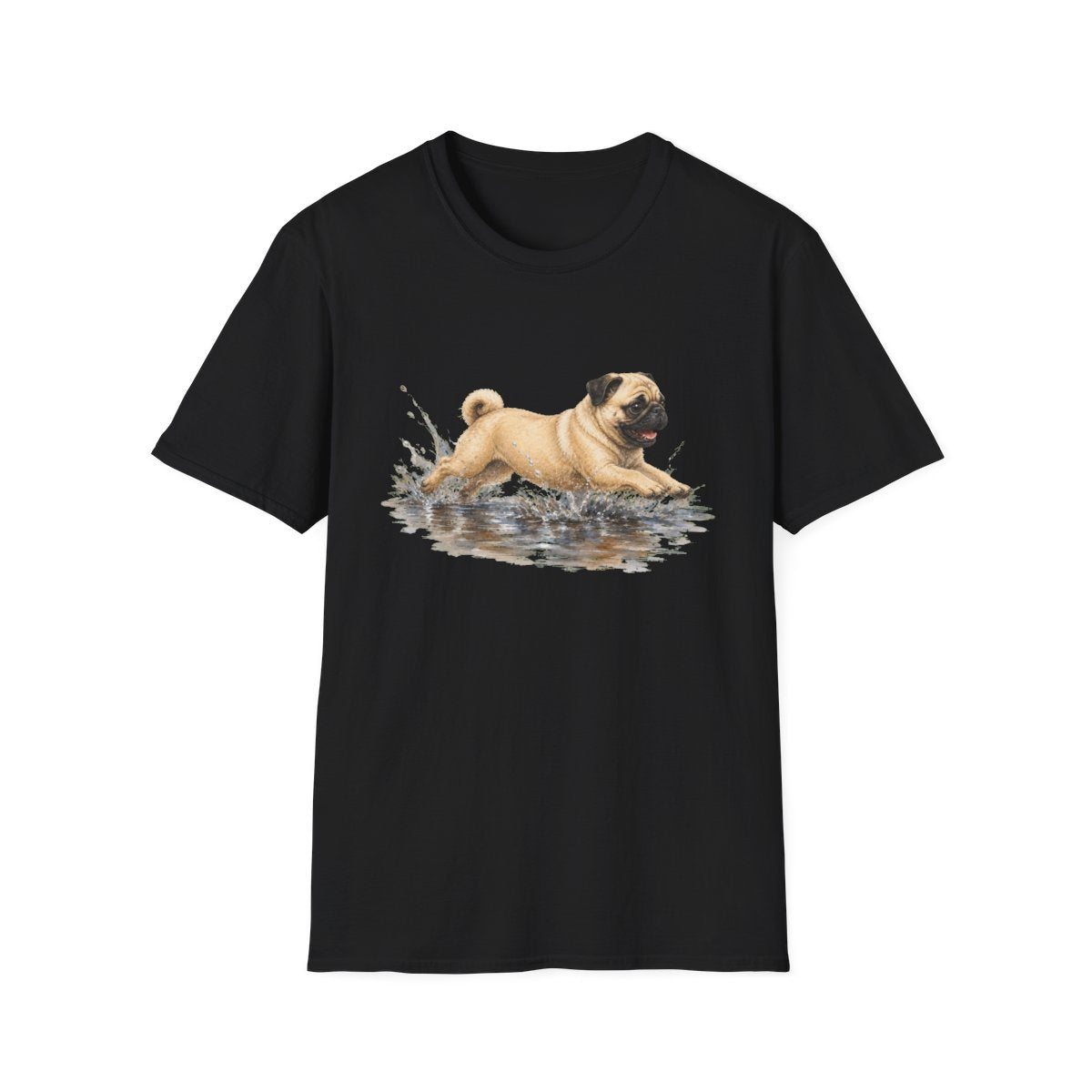 No Puddle Left Behind Pug Tee