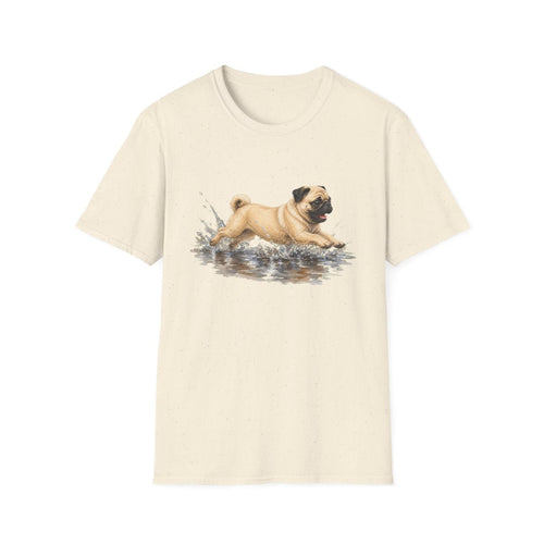 No Puddle Left Behind Pug Tee