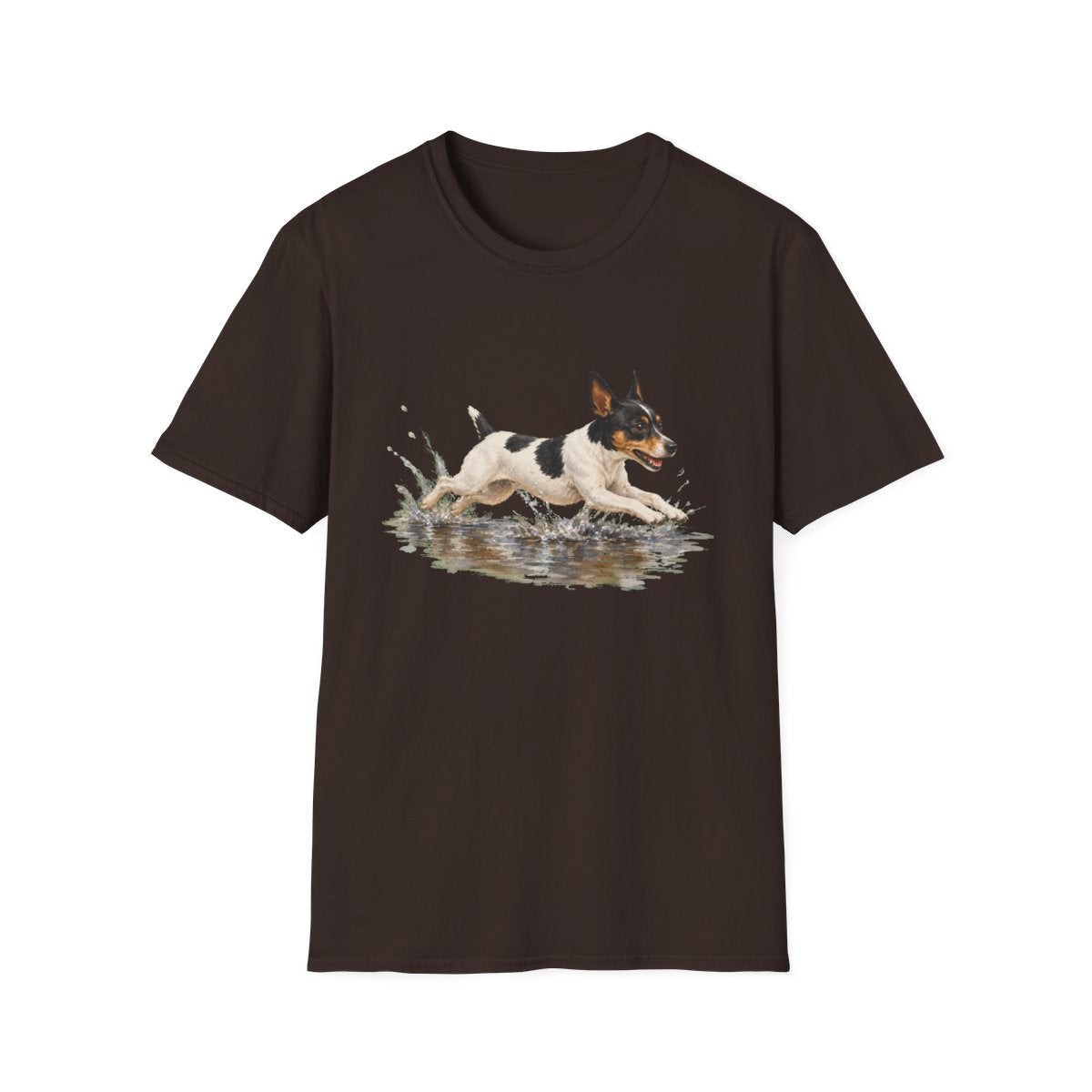 No Puddle Left Behind Rat Terrier Tee