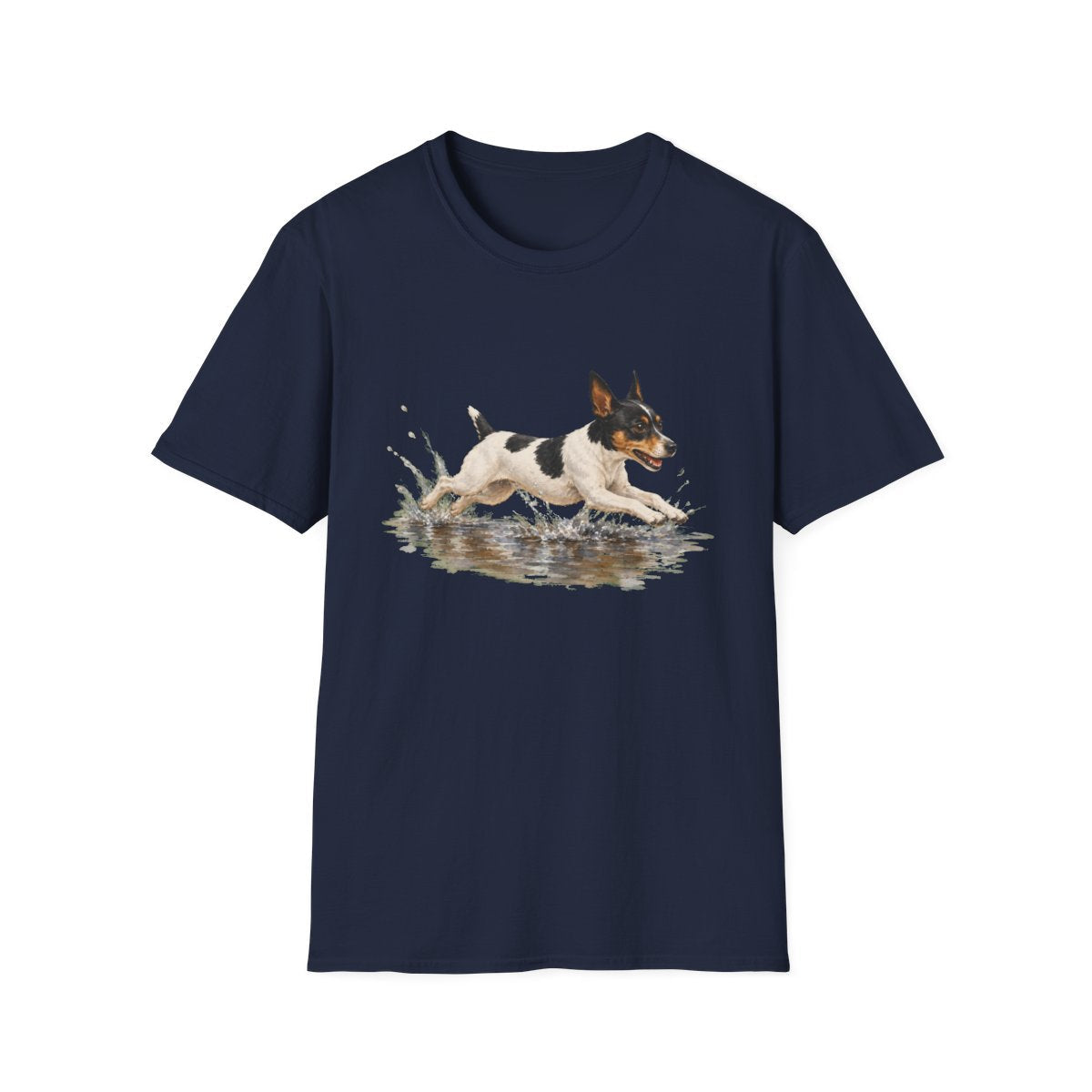 No Puddle Left Behind Rat Terrier Tee