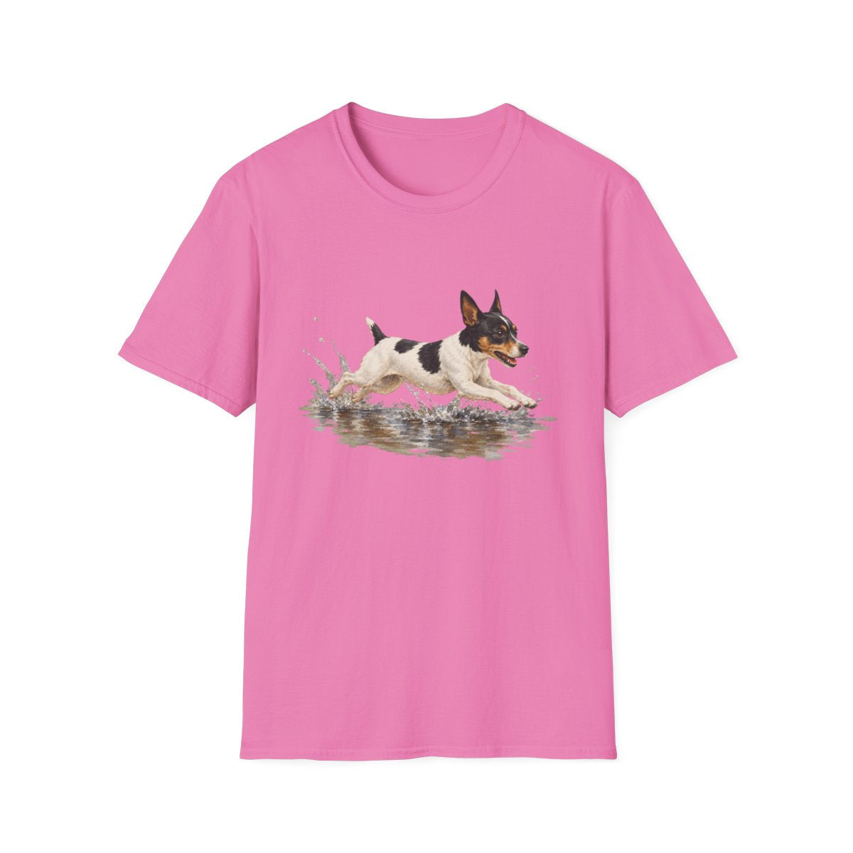 No Puddle Left Behind Rat Terrier Tee