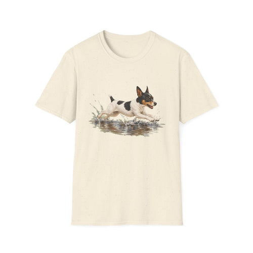 No Puddle Left Behind Rat Terrier Tee