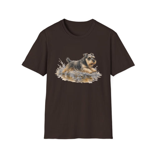 No Puddle Left Behind Schnauzer Tee