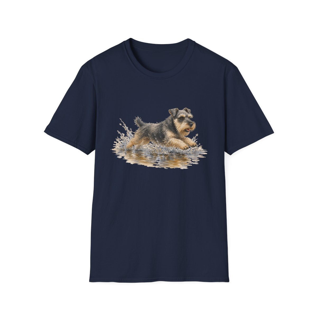 No Puddle Left Behind Schnauzer Tee