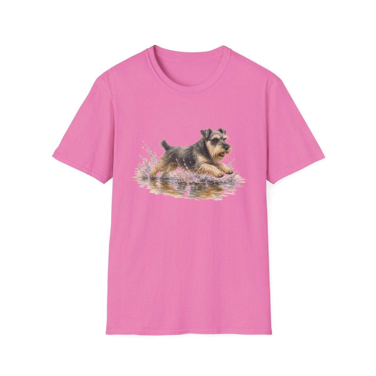 No Puddle Left Behind Schnauzer Tee