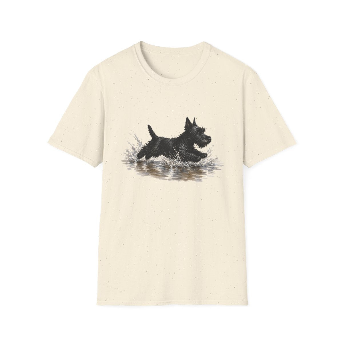 No Puddle Left Behind Scottish Terrier Tee