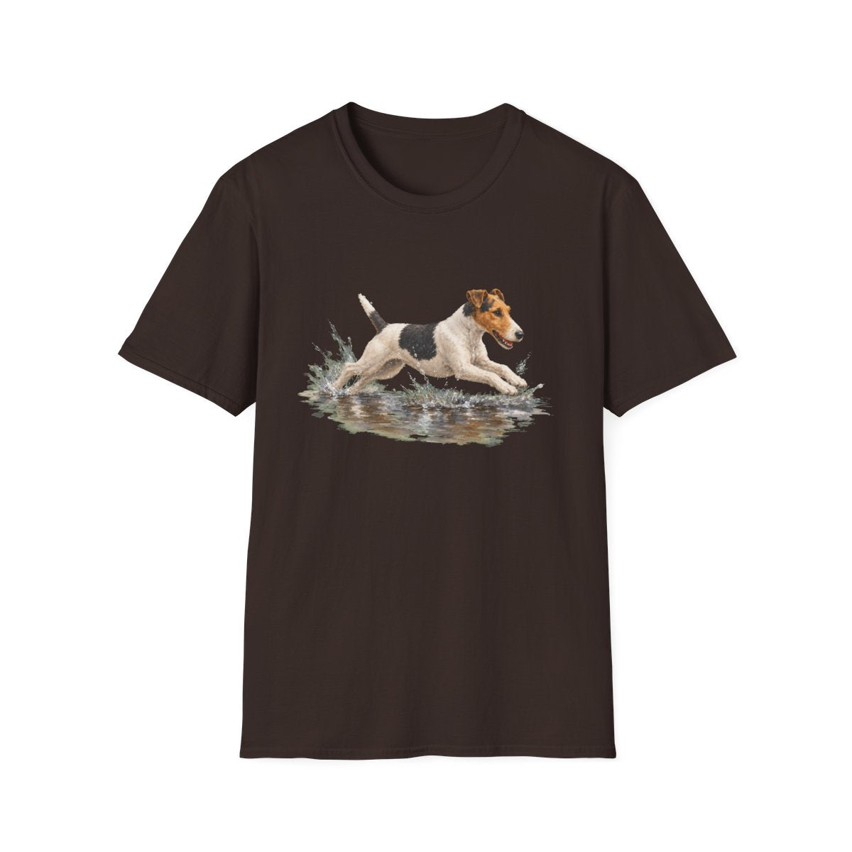 No Puddle Left Behind Smooth Fox Terrier Tee