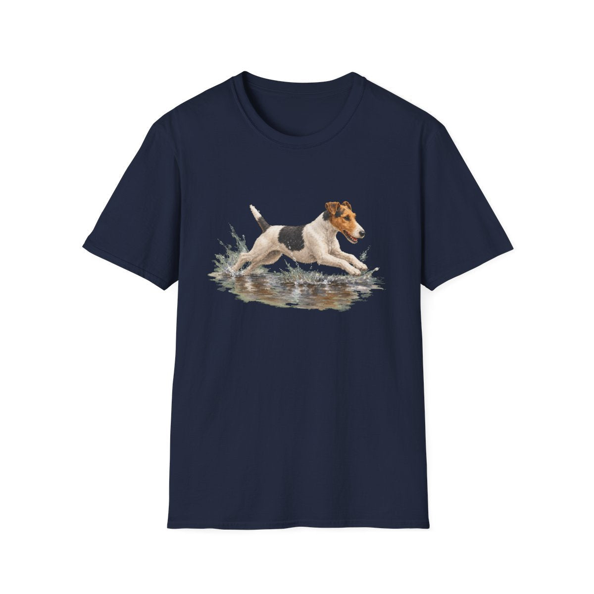 No Puddle Left Behind Smooth Fox Terrier Tee