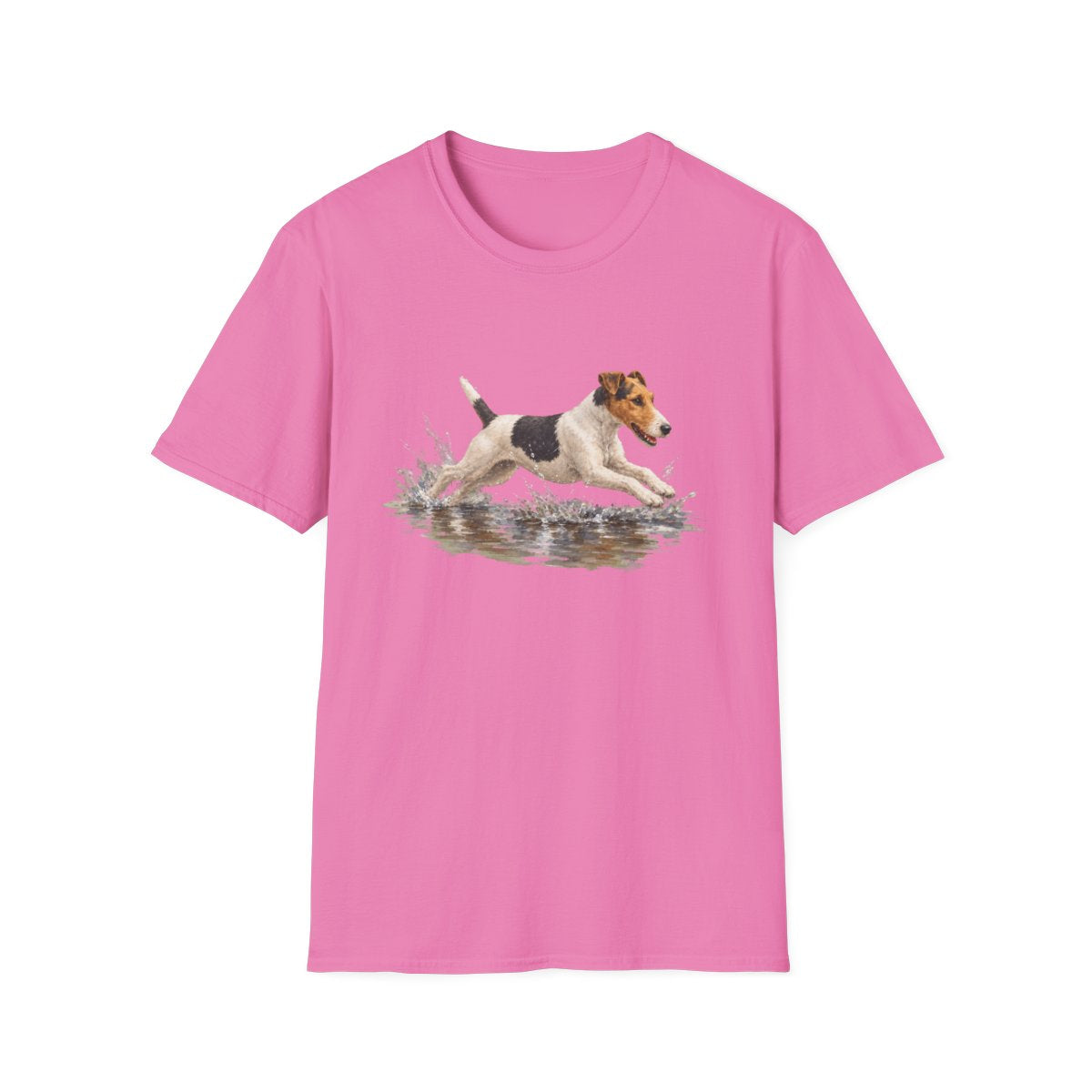 No Puddle Left Behind Smooth Fox Terrier Tee