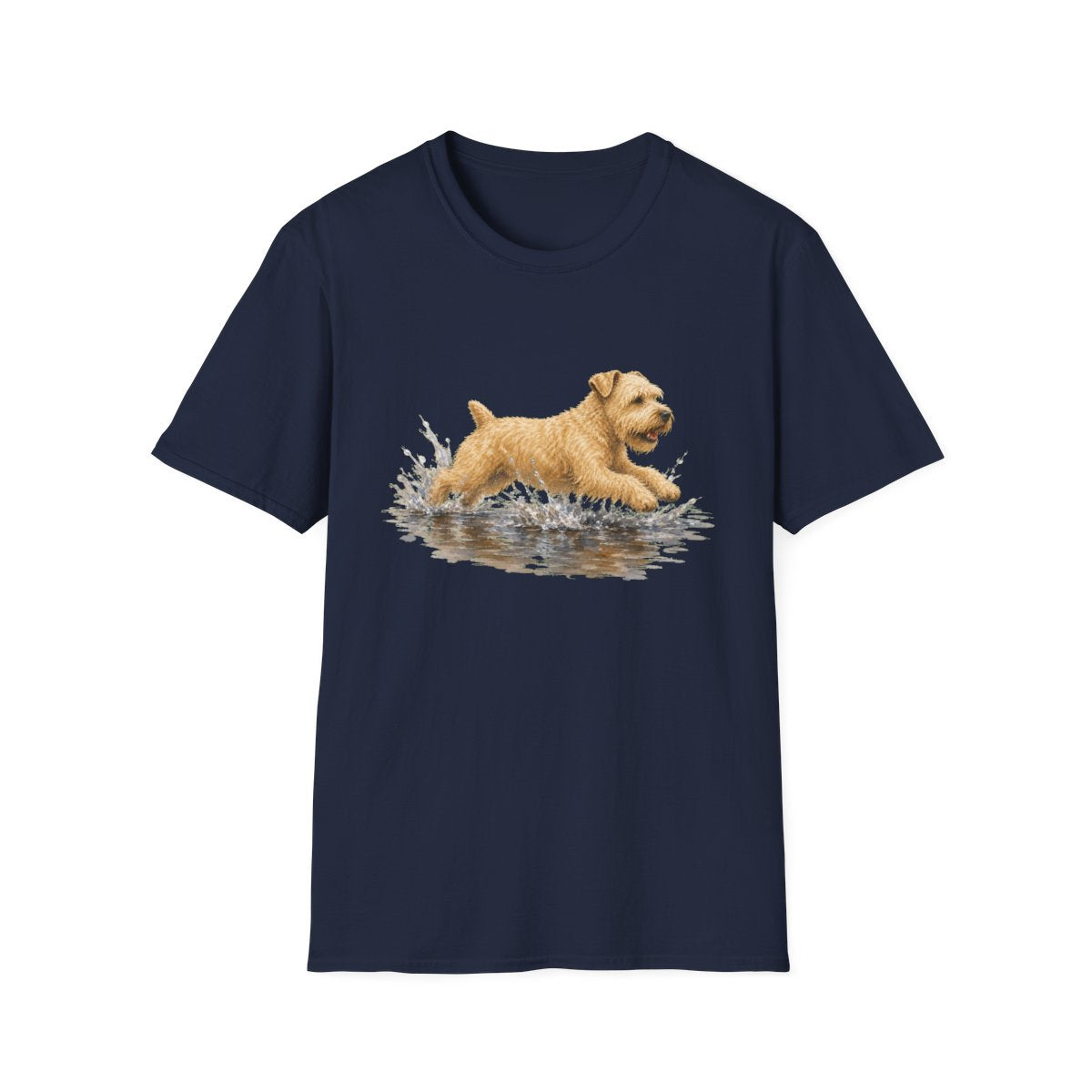 No Puddle Left Behind Soft Coated Wheaten Terrier Tee