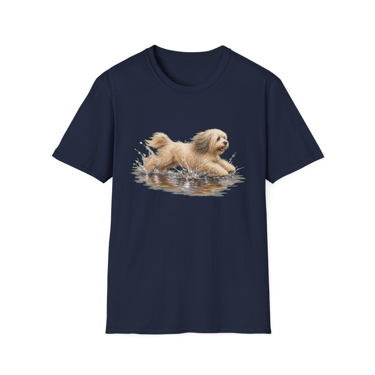 No Puddle Left Behind Tibetan Terrier Tee