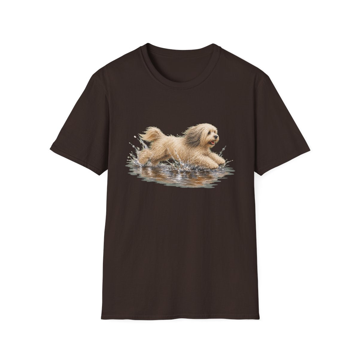 No Puddle Left Behind Tibetan Terrier Tee