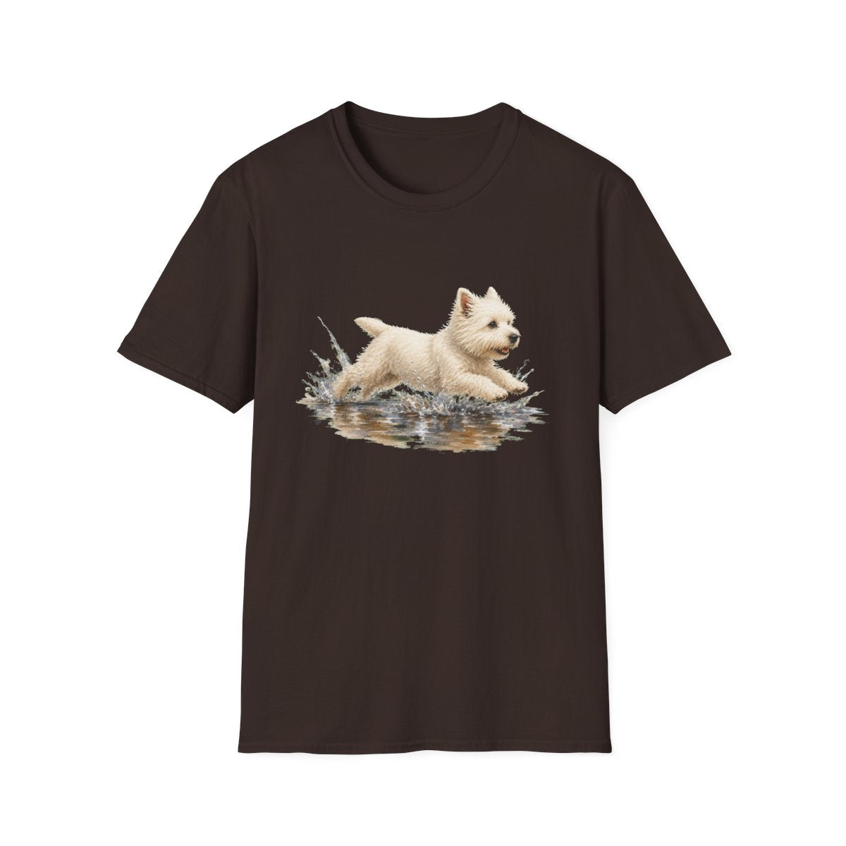 No Puddle Left Behind Westie Tee