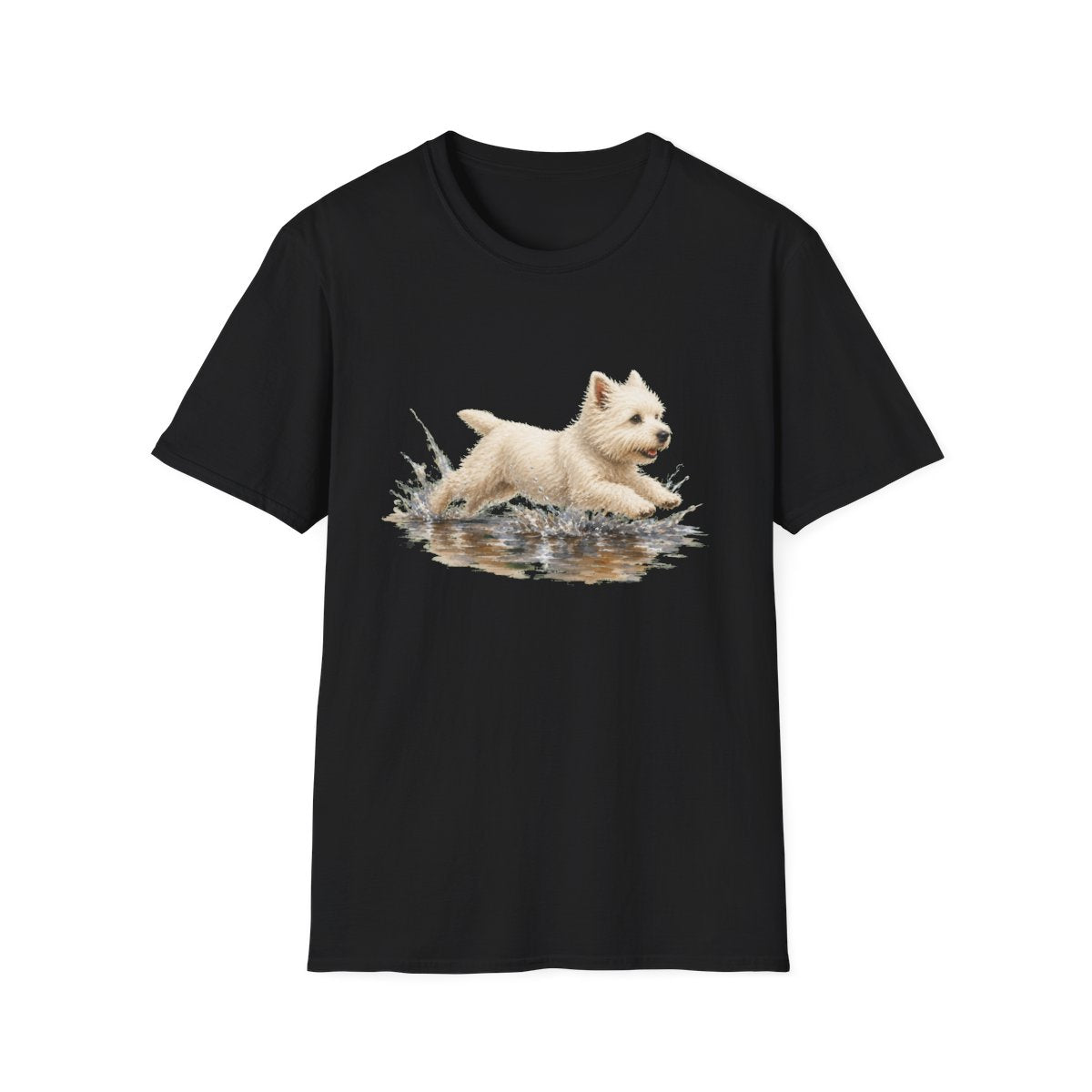 No Puddle Left Behind Westie Tee