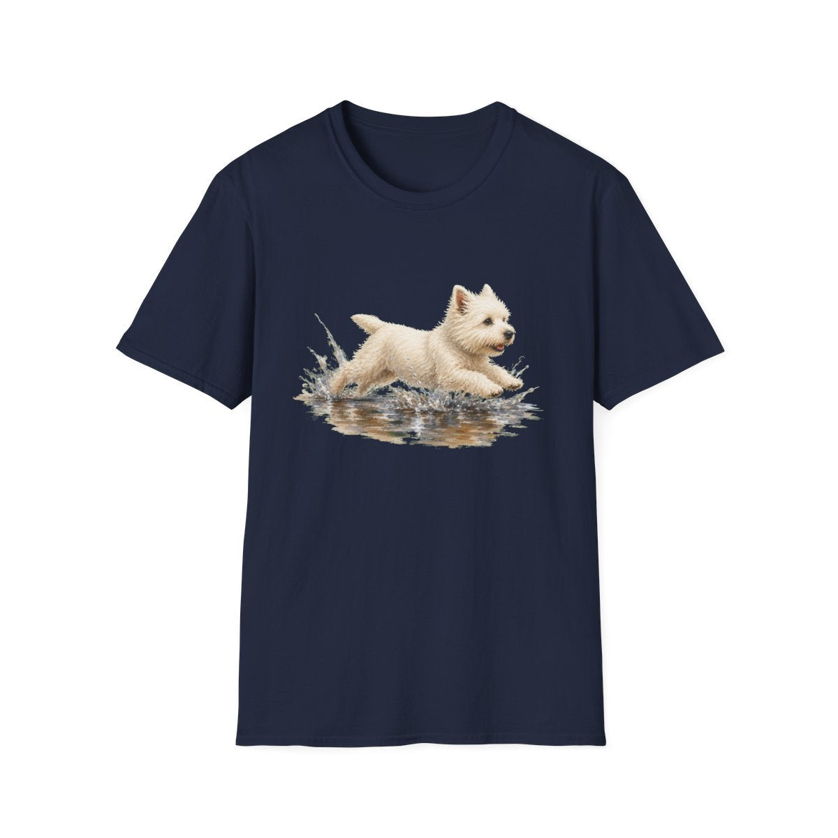 No Puddle Left Behind Westie Tee