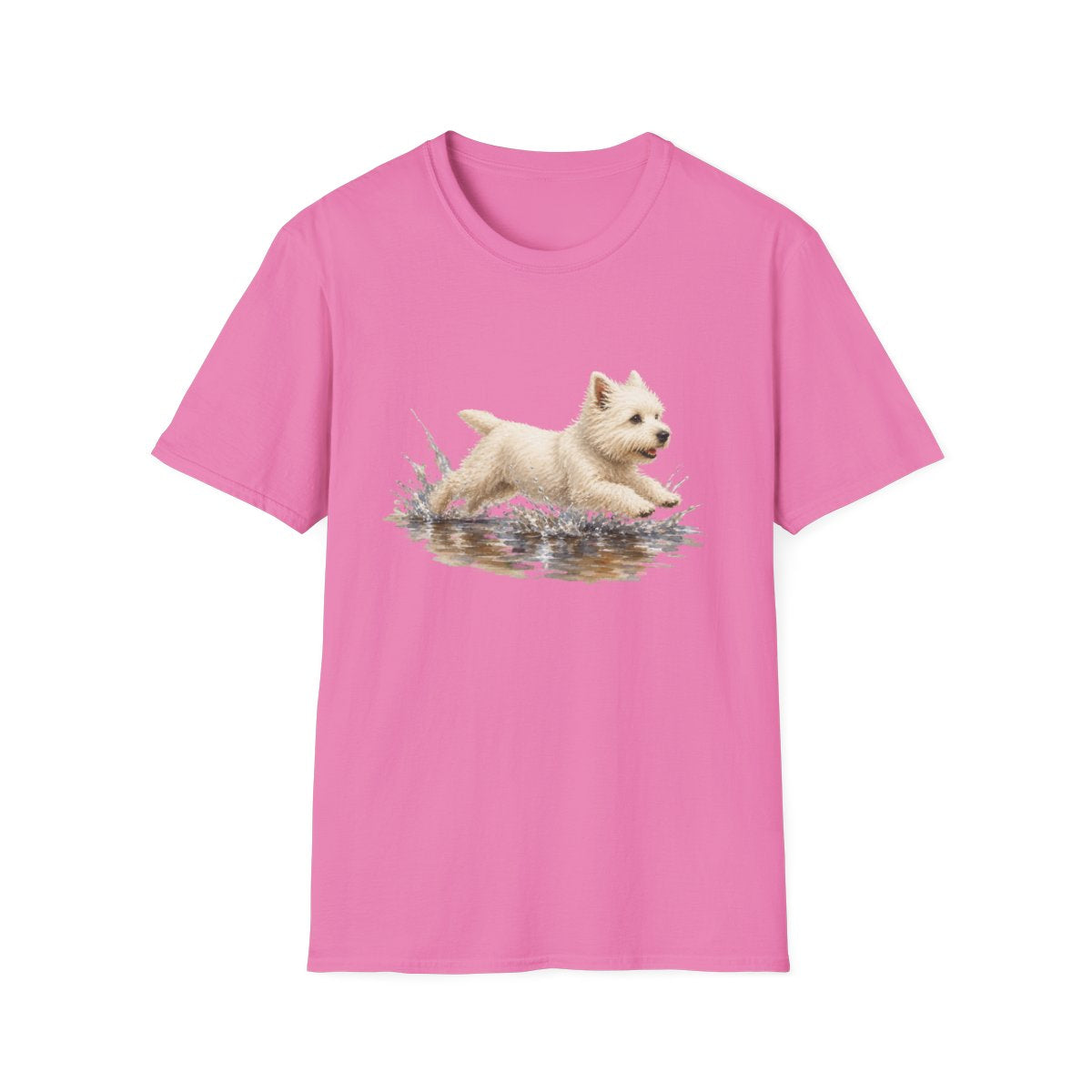 No Puddle Left Behind Westie Tee