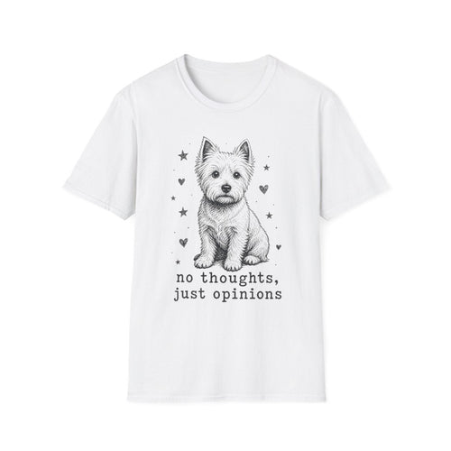 No Thoughts Just Opinions Tee