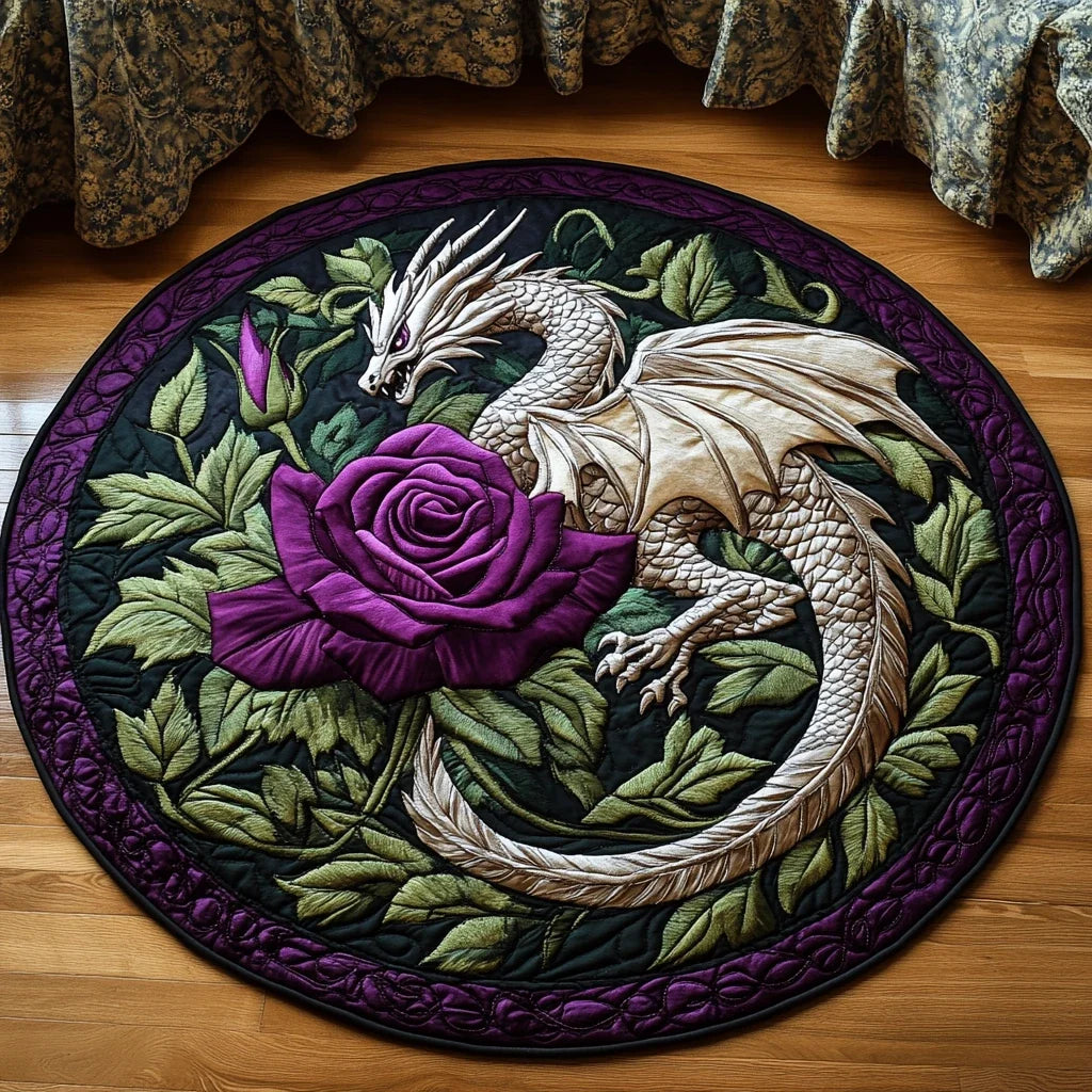Noble Beast Quilted Round Mat