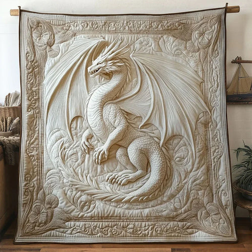 Noble Dragon Quilt Blanket