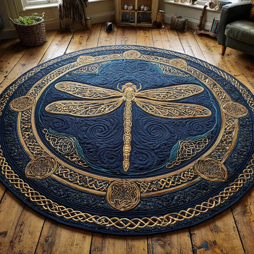Noble Flight Quilted Round Mat