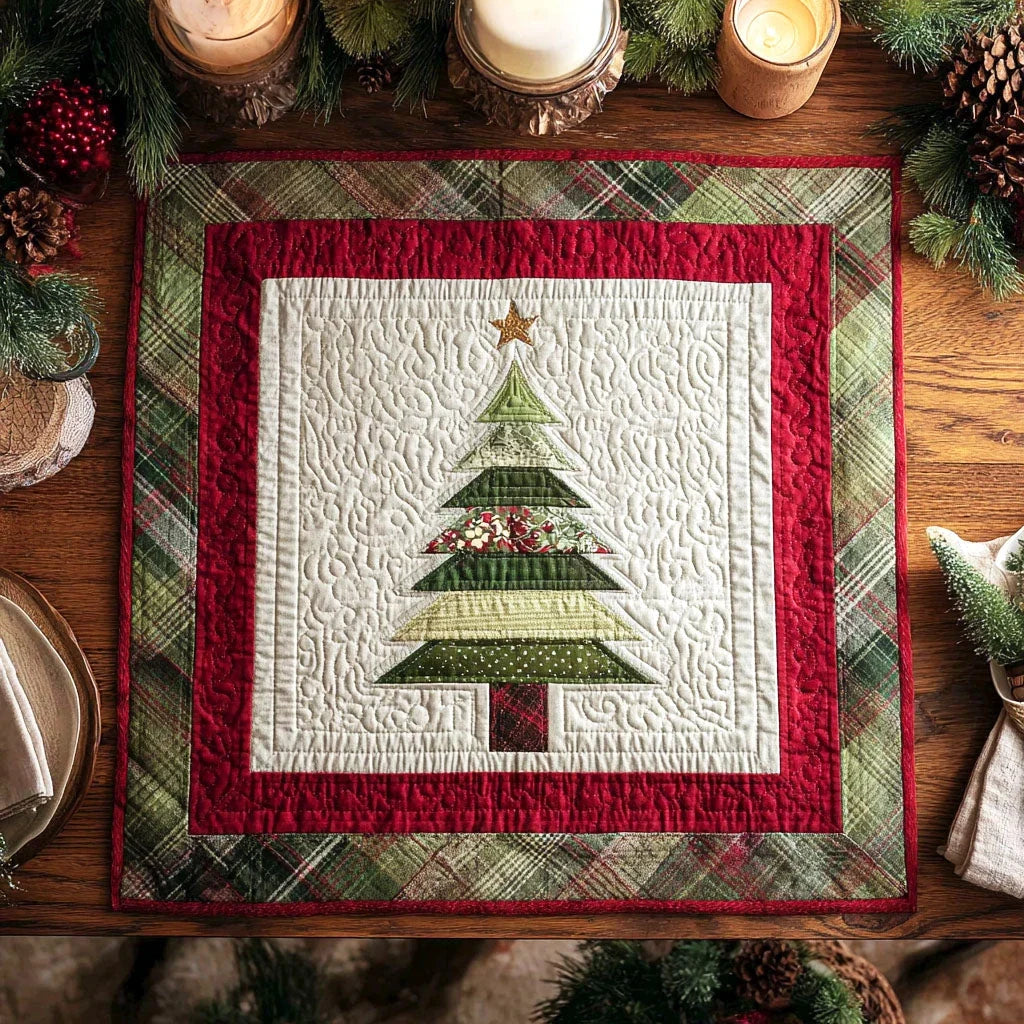 Nordic Hymn Quilted Table Topper