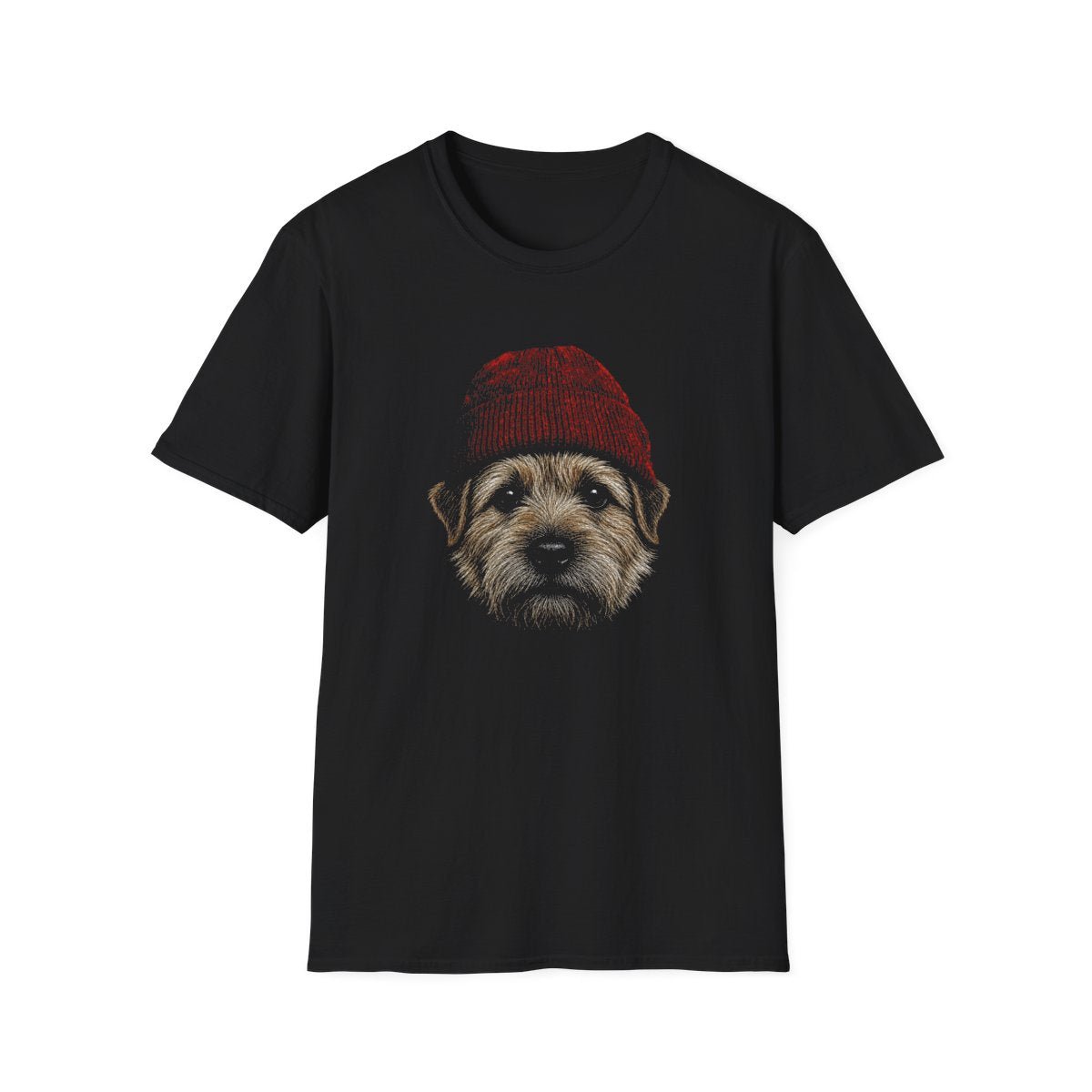 Norfolk Terrier In Beanie Tee