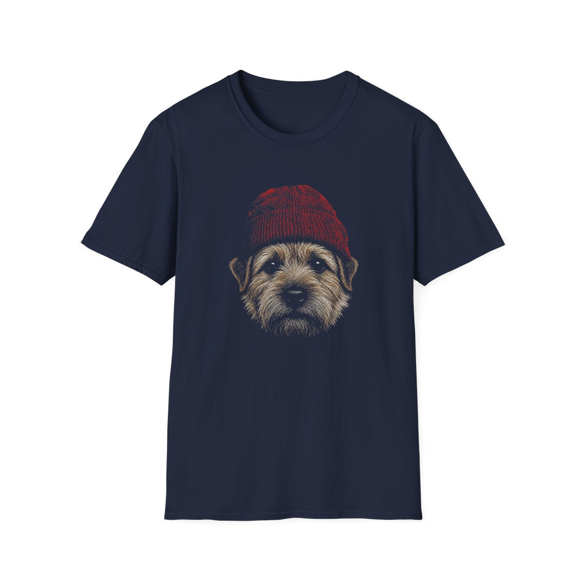 Norfolk Terrier In Beanie Tee