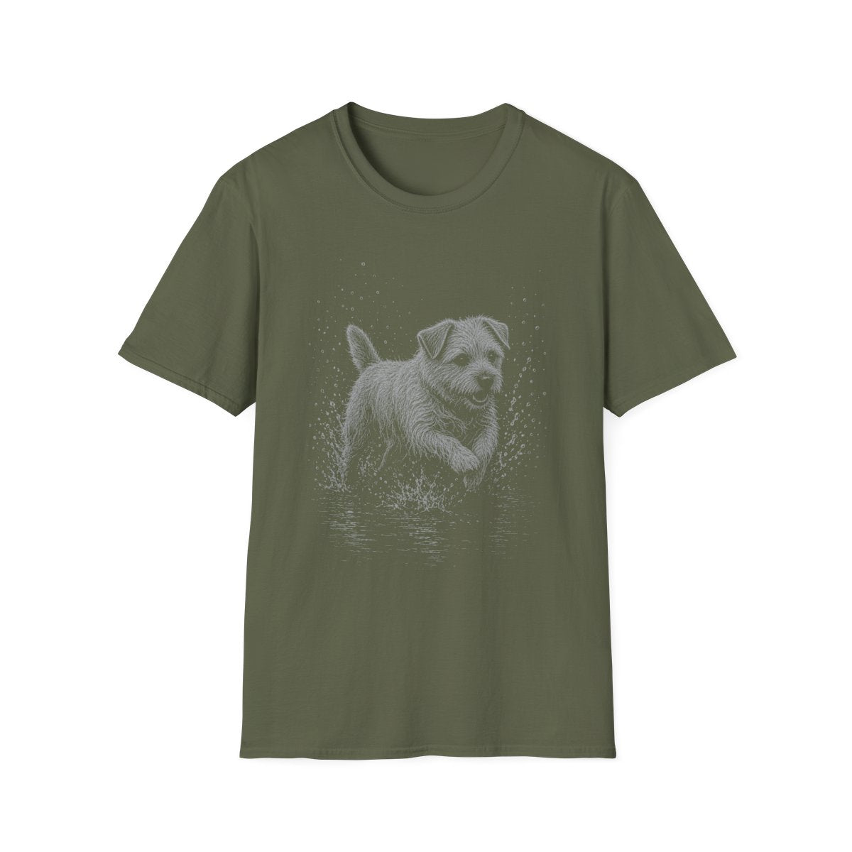 Norfolk Terrier Water Run Tee