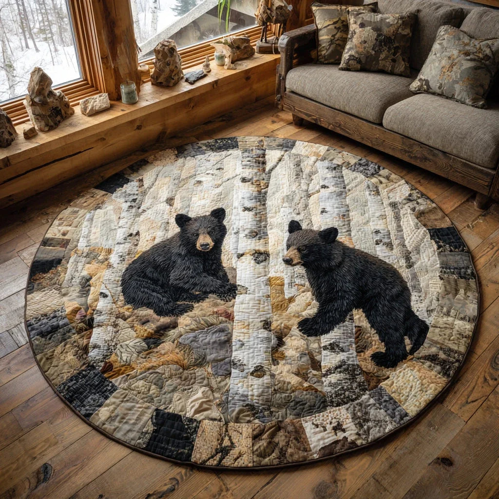 Northwoods Soul Quilted Round Mat