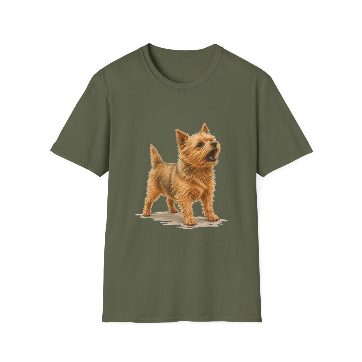 Norwich Terrier Head Of Security Tee