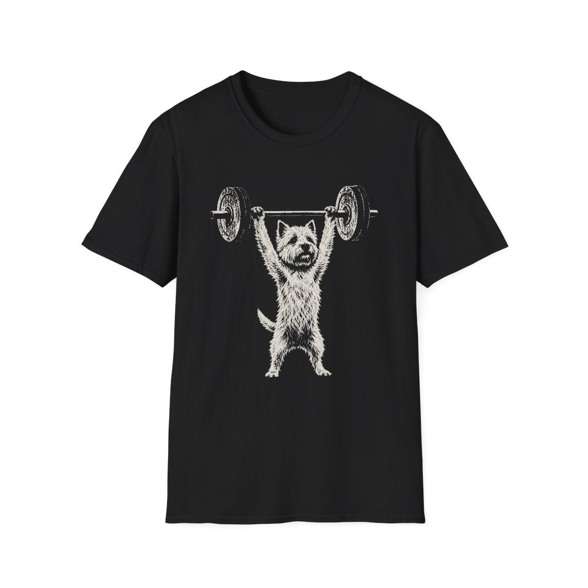 Norwich Terrier Powerlifting Tee