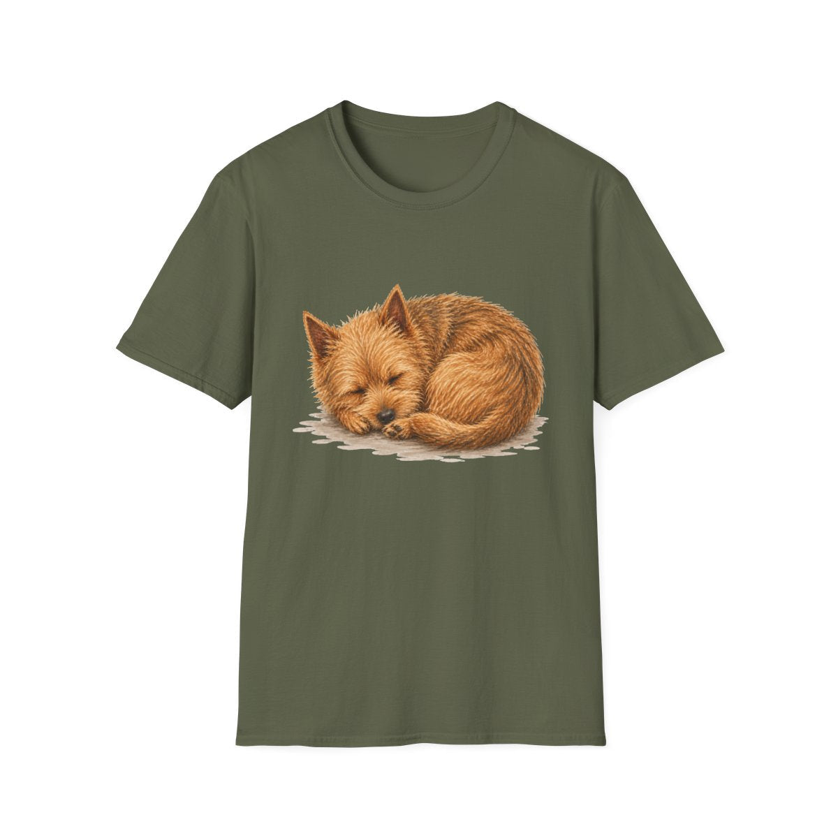 Norwich Terrier Rest At Last Tee
