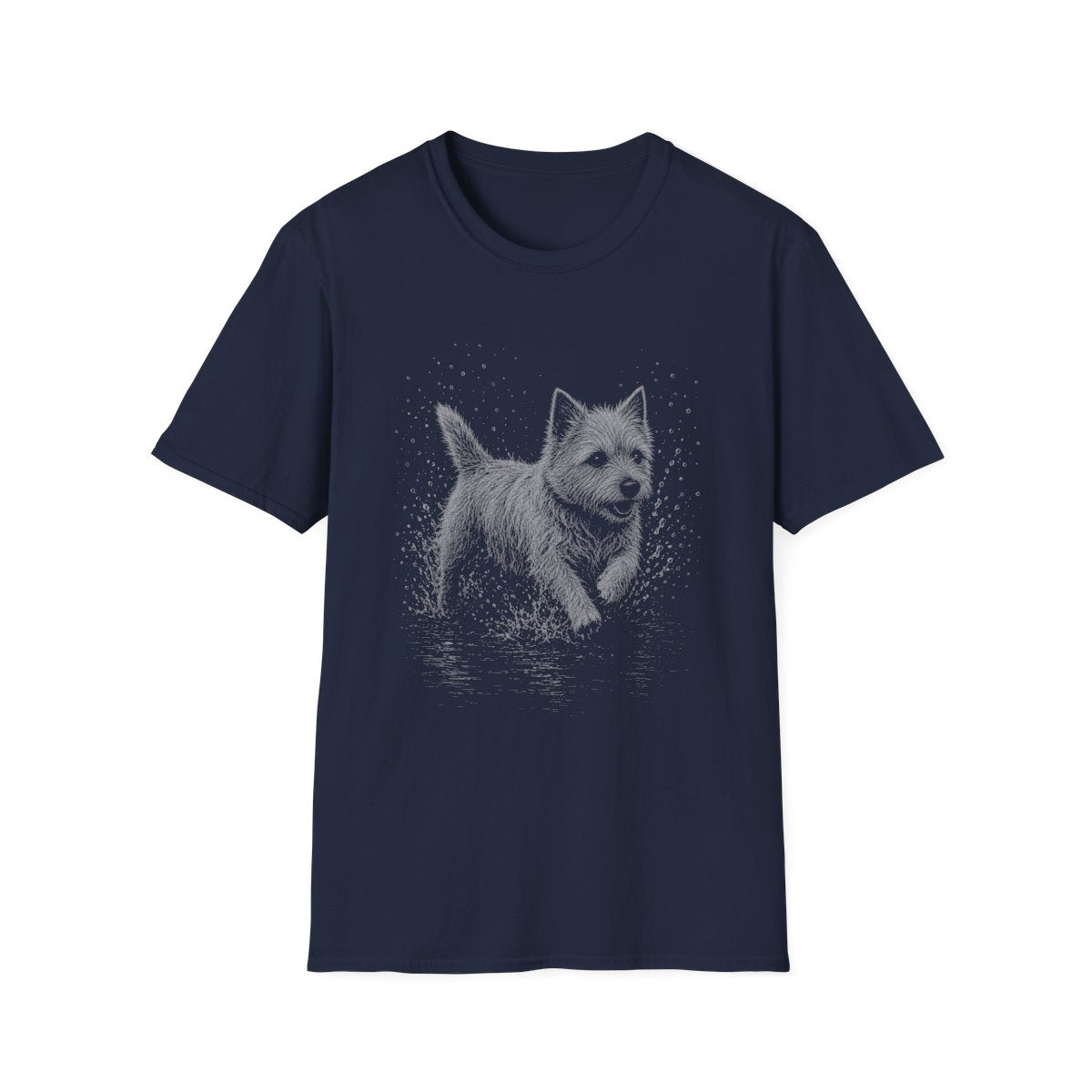 Norwich Terrier Water Run Tee