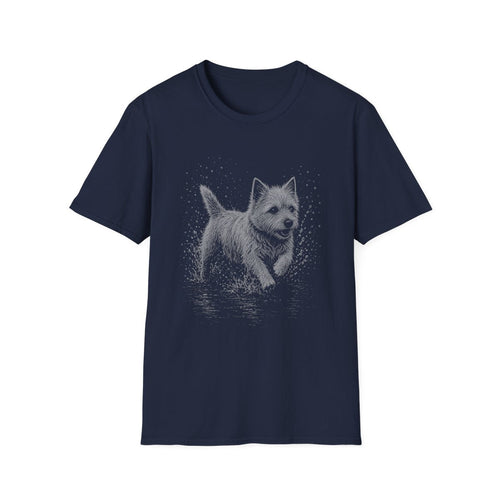 Norwich Terrier Water Run Tee