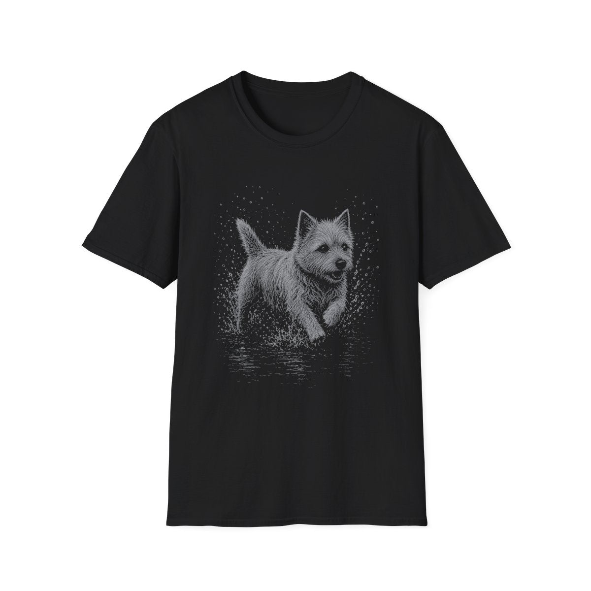 Norwich Terrier Water Run Tee