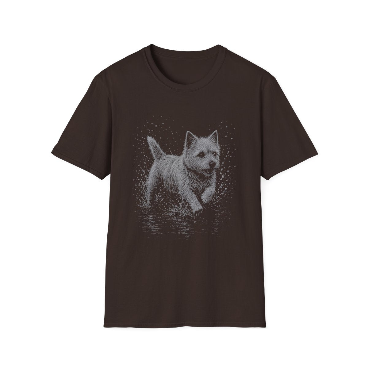 Norwich Terrier Water Run Tee