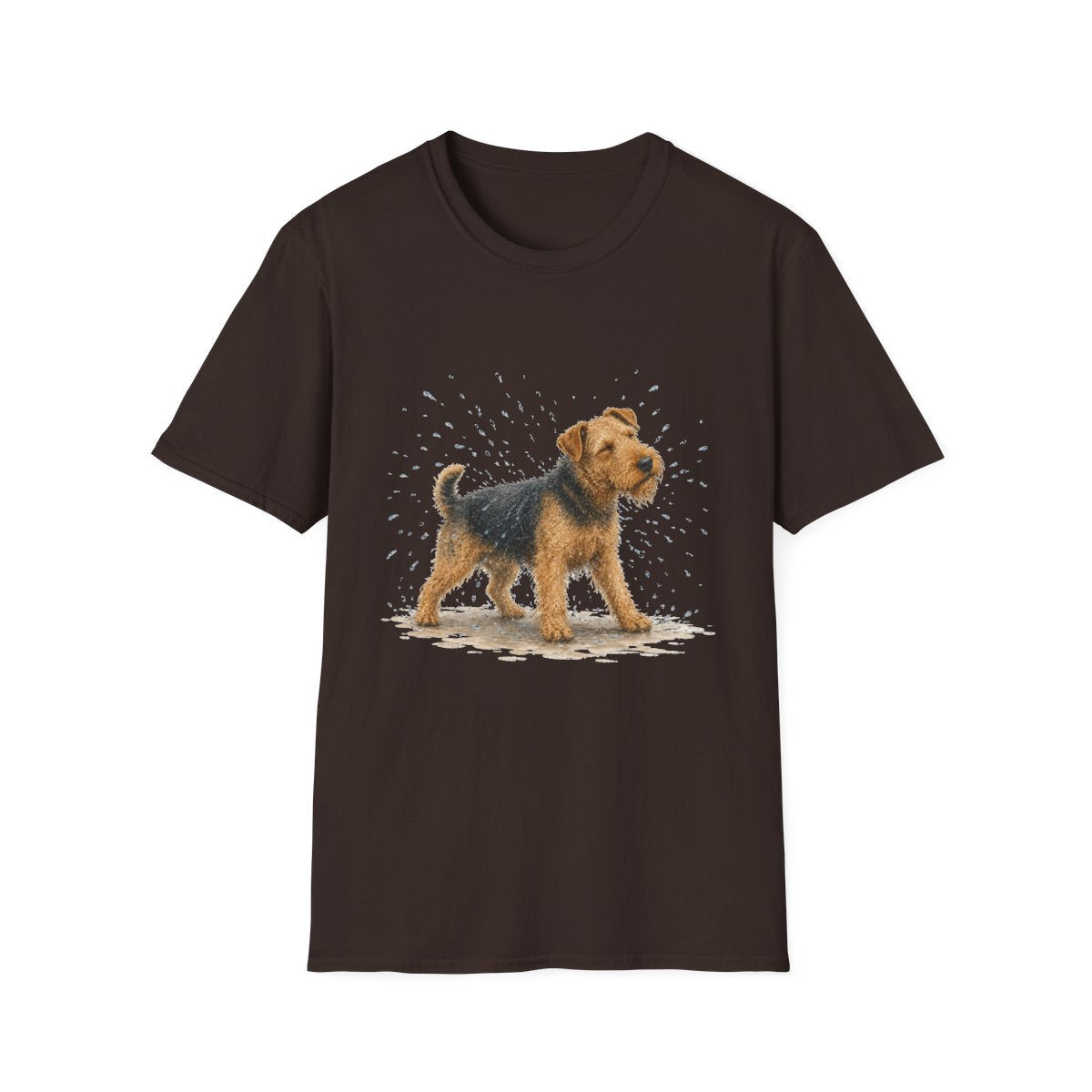 Not A Fan Of Bath Time Airedale Terrier Tee