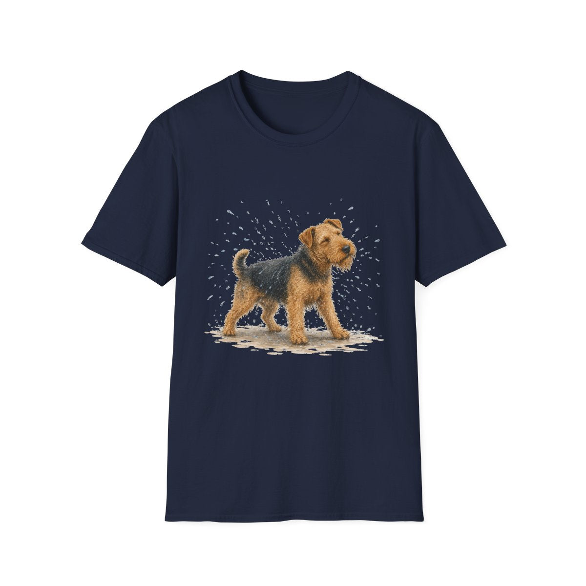 Not A Fan Of Bath Time Airedale Terrier Tee