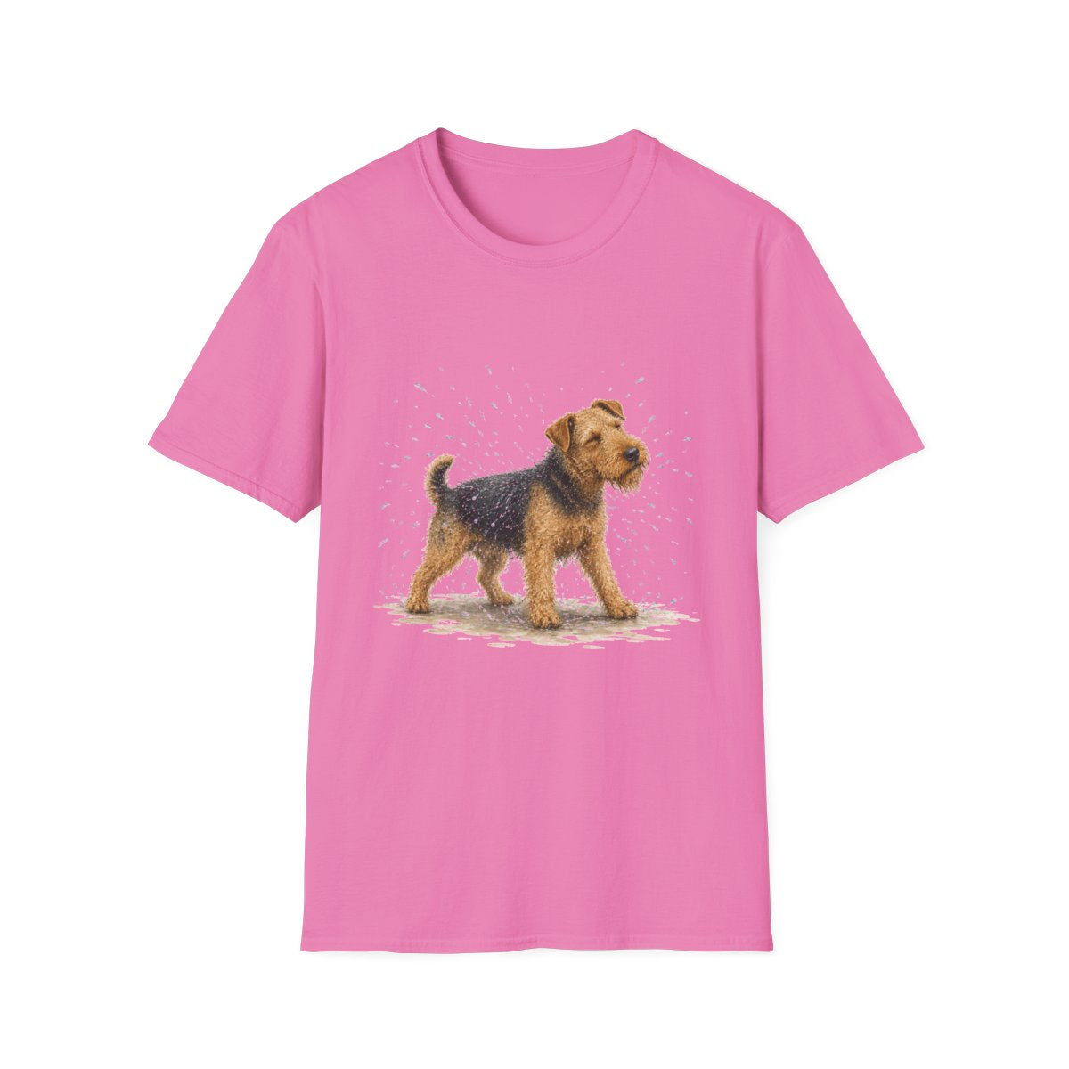 Not A Fan Of Bath Time Airedale Terrier Tee