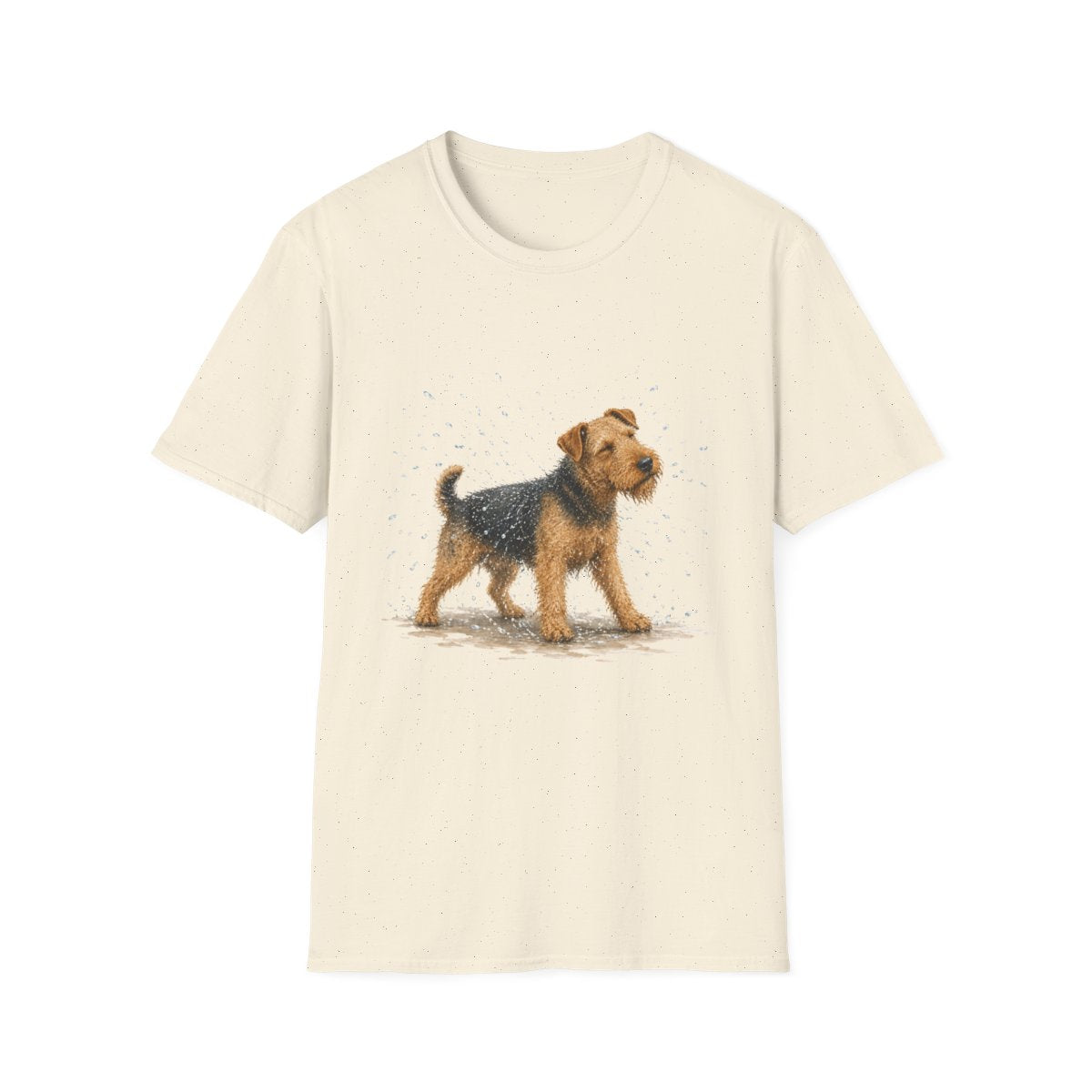 Not A Fan Of Bath Time Airedale Terrier Tee